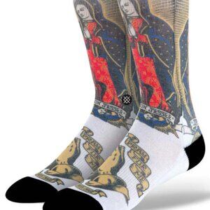 Stance Jason Jessee Virgin Mary Mother socks NEW adult L / XL